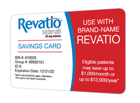 Revatio Savings Card Revatio Savings Card