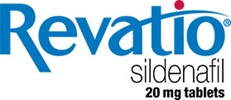 REVATIO® sildenafil mg tablets logo
